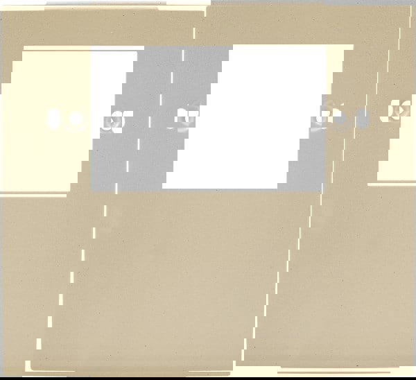 5.12 Inch Long x 4-3/4 Inch High, Rectangular Raceway Plate